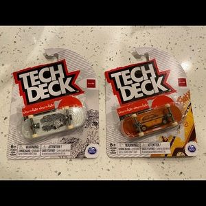 Set Of Tech Deck Finger Skateboard Chocolate Ultra rare